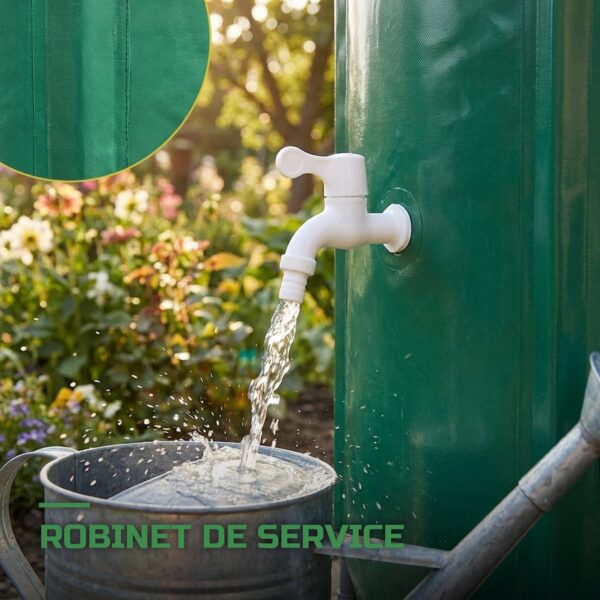 Baril de Pluie Pliable 100L