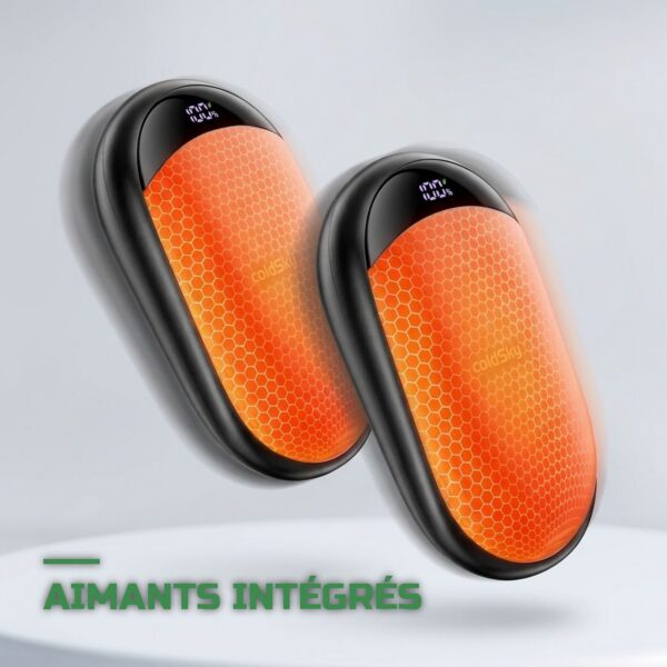 Chauffe-Mains Rechargeables Magnétiques