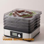 Déshydrateur Alimentaire 5 Plateaux Sans BPA