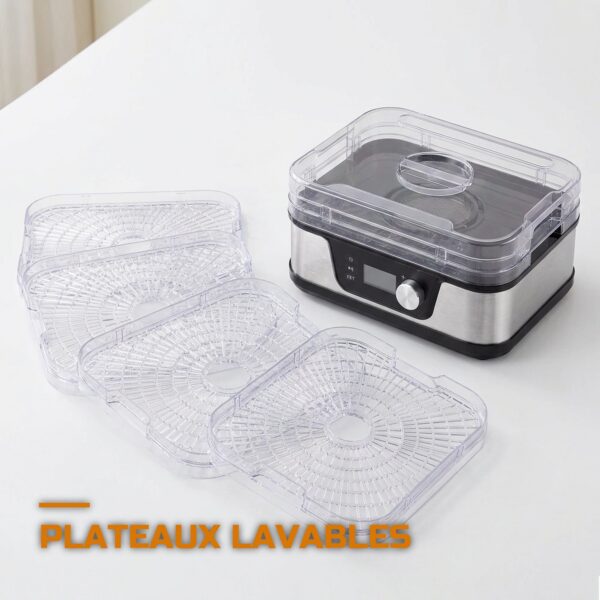 Déshydrateur Alimentaire 5 Plateaux Sans BPA