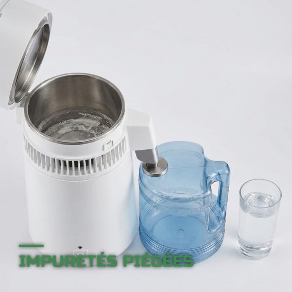 Distillateur d'Eau 4L en Inox
