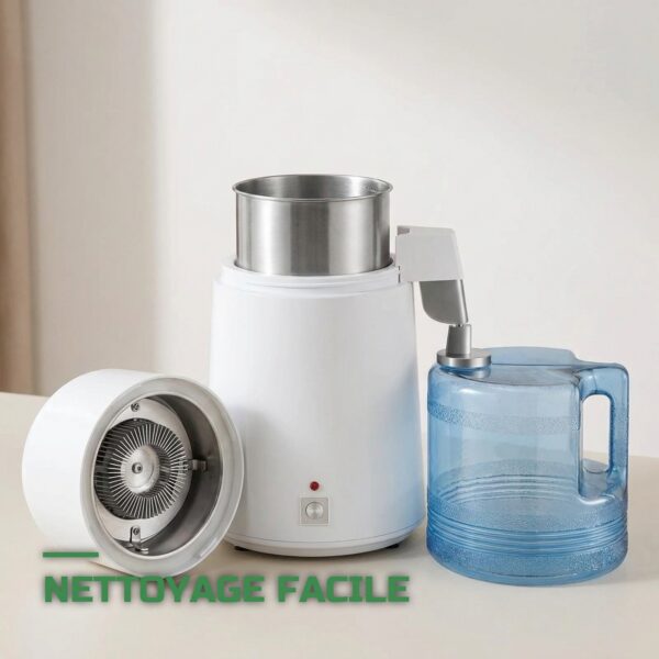Distillateur d'Eau 4L en Inox
