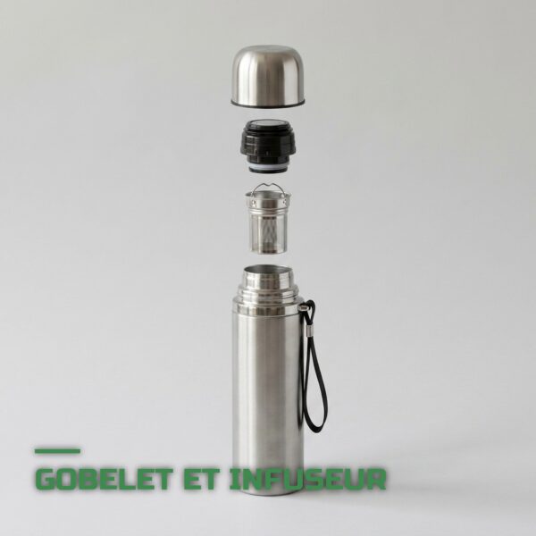 Gourde Inox Isotherme 1L