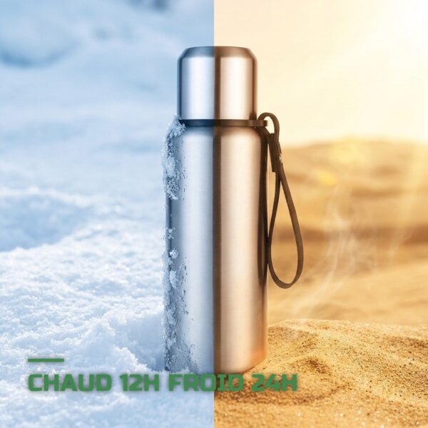 Gourde Inox Isotherme 1L