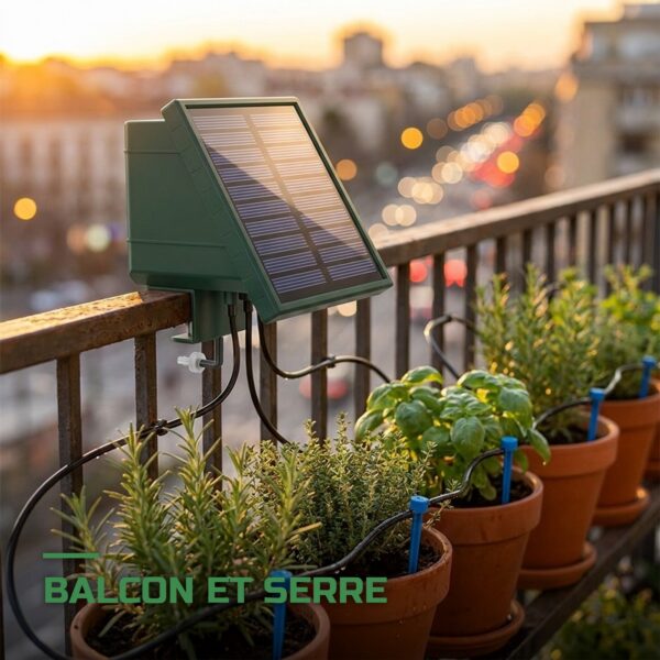 Irrigation Solaire Automatique Goutte à Goutte