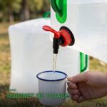 Jerrican d'Eau Pliable 20L avec Robinet