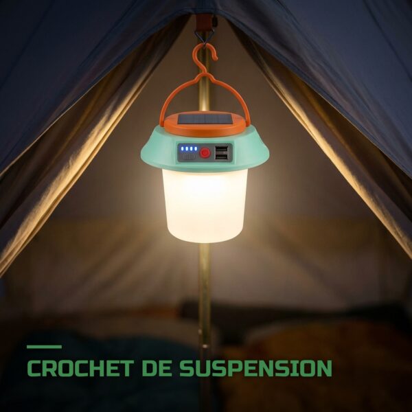 Lampe de Camping LED Rechargeable