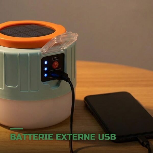Lampe de Camping LED Rechargeable