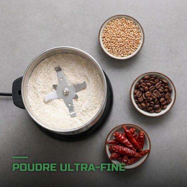 Moulin à Grains Électrique 400W