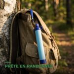 Paille Filtrante de Survie 4 Étapes