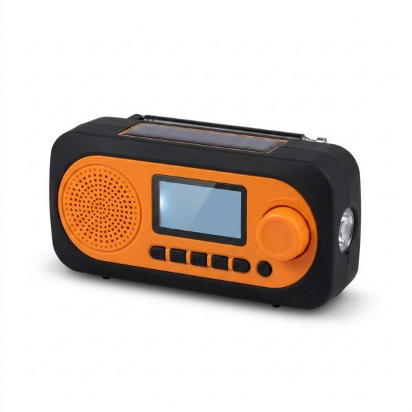 Radio d'Urgence Solaire à Manivelle 5000mAh Radio d'Urgence Solaire à Manivelle 5000mAh