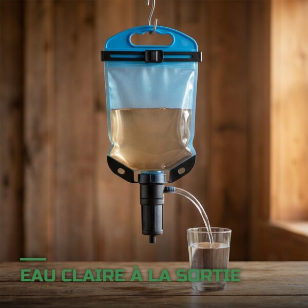 Sac de Filtration d'Eau à Gravité