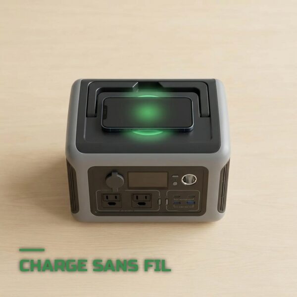 Station d'Énergie Portable 299Wh 600W
