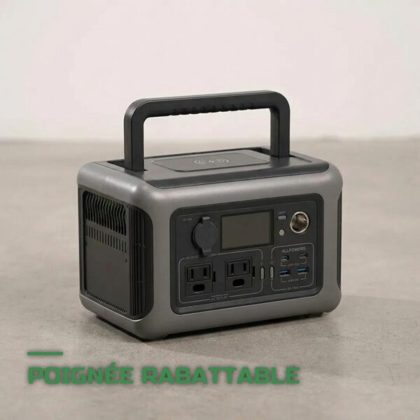 Station d'Énergie Portable 299Wh 600W
