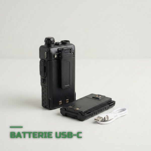 Talkie-Walkie Longue Portée Rechargeable