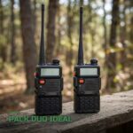 Talkie-Walkie Longue Portée Rechargeable