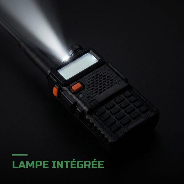 Talkie-Walkie Longue Portée Rechargeable
