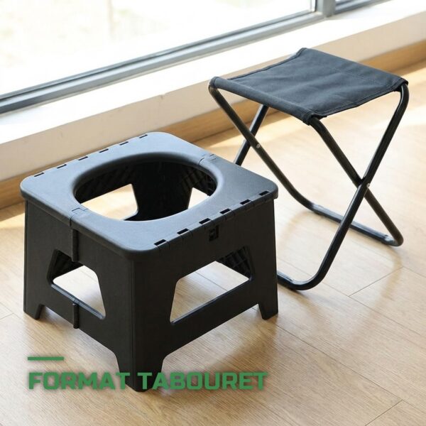 Toilette Pliable Portable