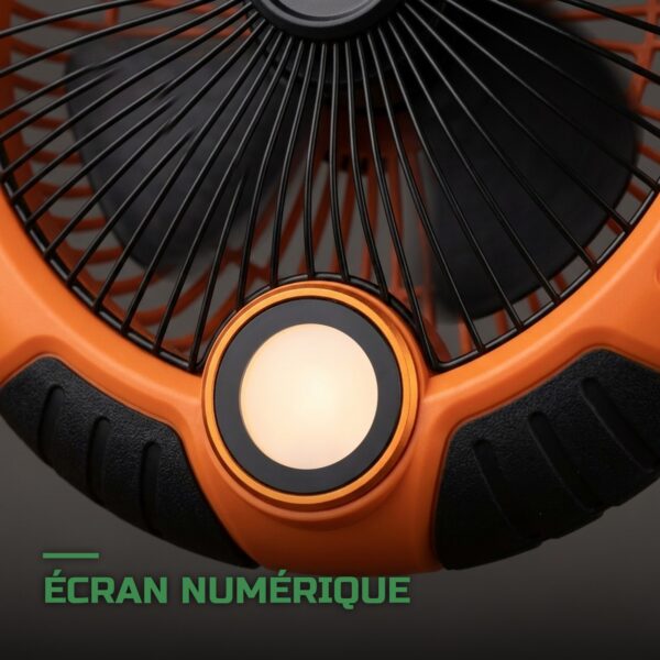 Ventilateur de Camping 20000mAh 6 en 1