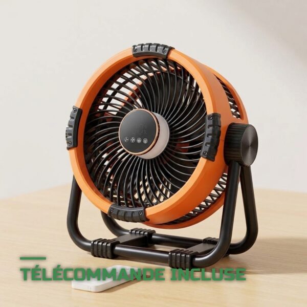 Ventilateur de Camping 20000mAh 6 en 1