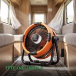 Ventilateur de Camping 20000mAh 6 en 1