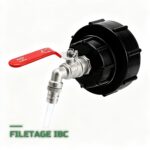 Adaptateur Robinet pour Cuve IBC 1000L Raccord Tuyau d'Arrosage