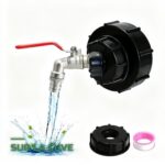 Adaptateur Robinet pour Cuve IBC 1000L Raccord Tuyau d'Arrosage