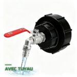 Adaptateur Robinet pour Cuve IBC 1000L Raccord Tuyau d'Arrosage