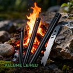 Allume-Feu Magnésium Ferrocérium Silex de Survie