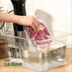 Bac de Saumurage et Salaison Alimentaire 12L avec Couvercle Sans BPA