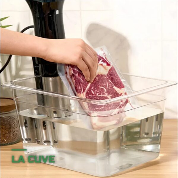 Bac de Saumurage et Salaison Alimentaire 12L avec Couvercle Sans BPA