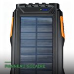Batterie Externe Solaire 20000mAh Étanche IP55