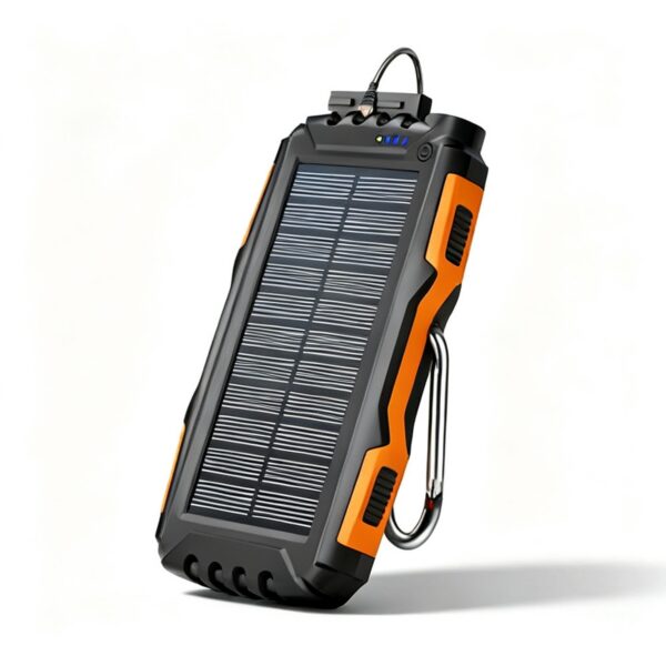 Batterie Externe Solaire 20000mAh Étanche IP55