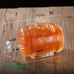 Bocal Distributeur en Verre avec Robinet pour Kombucha et Kéfir