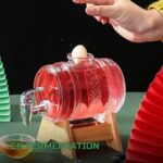 Bocal Distributeur en Verre avec Robinet pour Kombucha et Kéfir