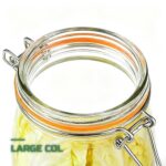 Bocaux Hermétiques en Verre à Couvercle à Clip en Lot