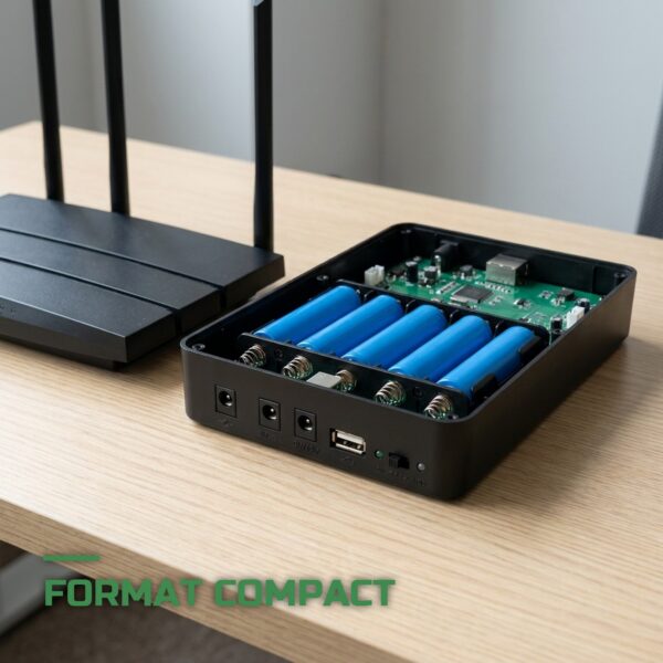 Boîtier UPS 18650 pour Box Internet