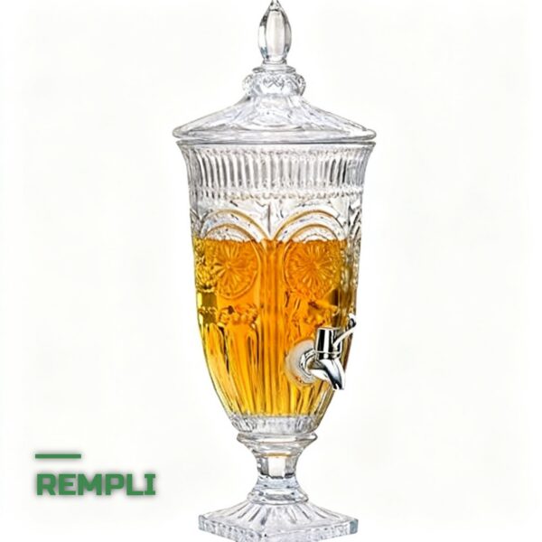 Bonbonne Distributeur en Verre avec Robinet pour Brassage
