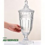 Bonbonne Distributeur en Verre avec Robinet pour Brassage