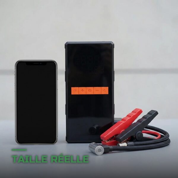 Booster de Démarrage 1200A avec Compresseur