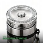 Bouteille à Thé en Verre avec Infuseur Double Paroi