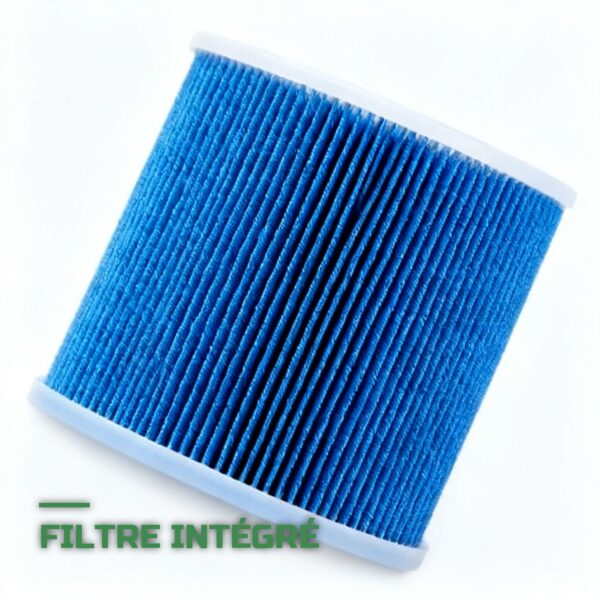 Bouteille d'Eau Filtrante Souple Pliable à Double Filtration
