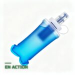 Bouteille d'Eau Filtrante Souple Pliable à Double Filtration