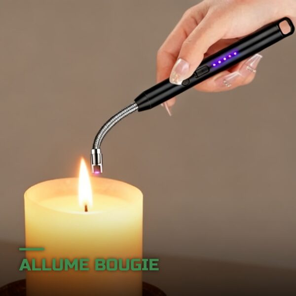 Briquet à Arc Électrique USB Coupe-Vent
