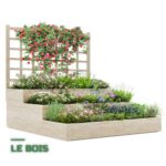 Carré Potager en Bois Surélevé