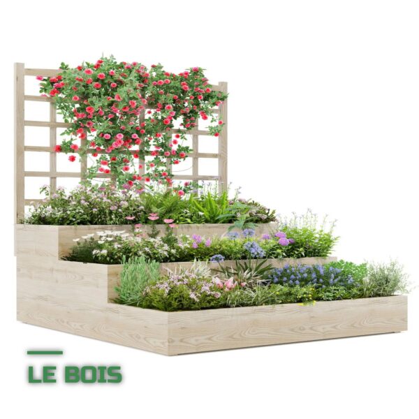 Carré Potager en Bois Surélevé