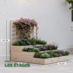Carré Potager en Bois Surélevé