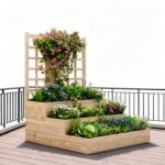 Carré Potager en Bois Surélevé