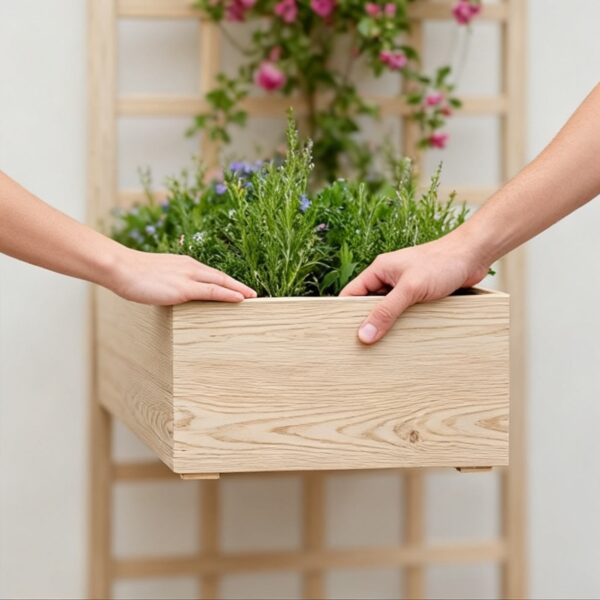 Carré Potager en Bois Surélevé