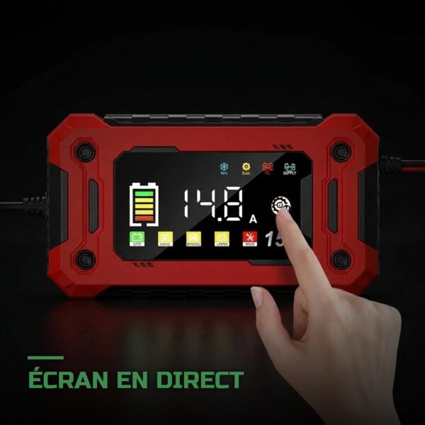 Chargeur Batterie 12V 15A